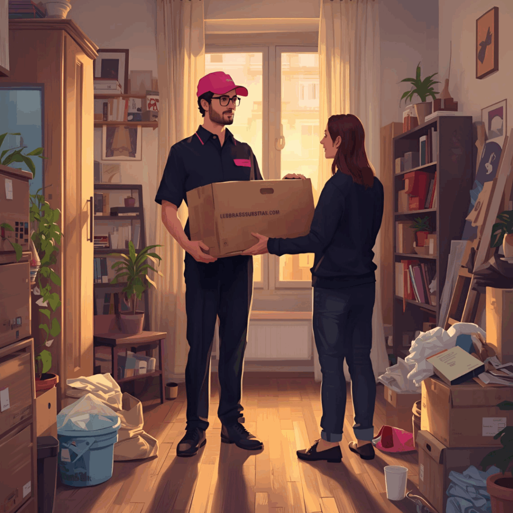 Pour le déménagement, les solutions de mobilier comprennent : le démontage, l'emballage avec des couvertures