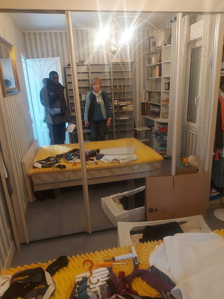 Qui se déplace pour recuperer des meubles ?
