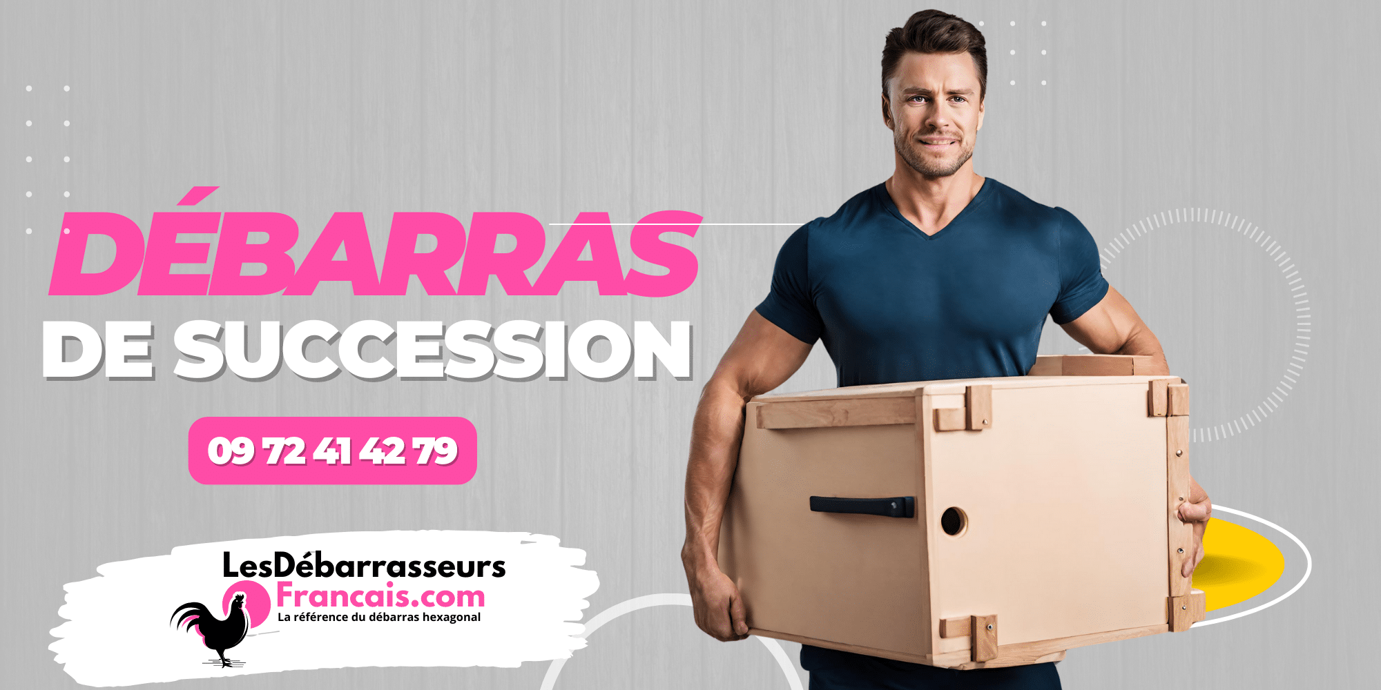 Optez pour un débarras après décès et succession à Paris pas cher en toute sérénité avec notre équipe professionnelle et discrète.